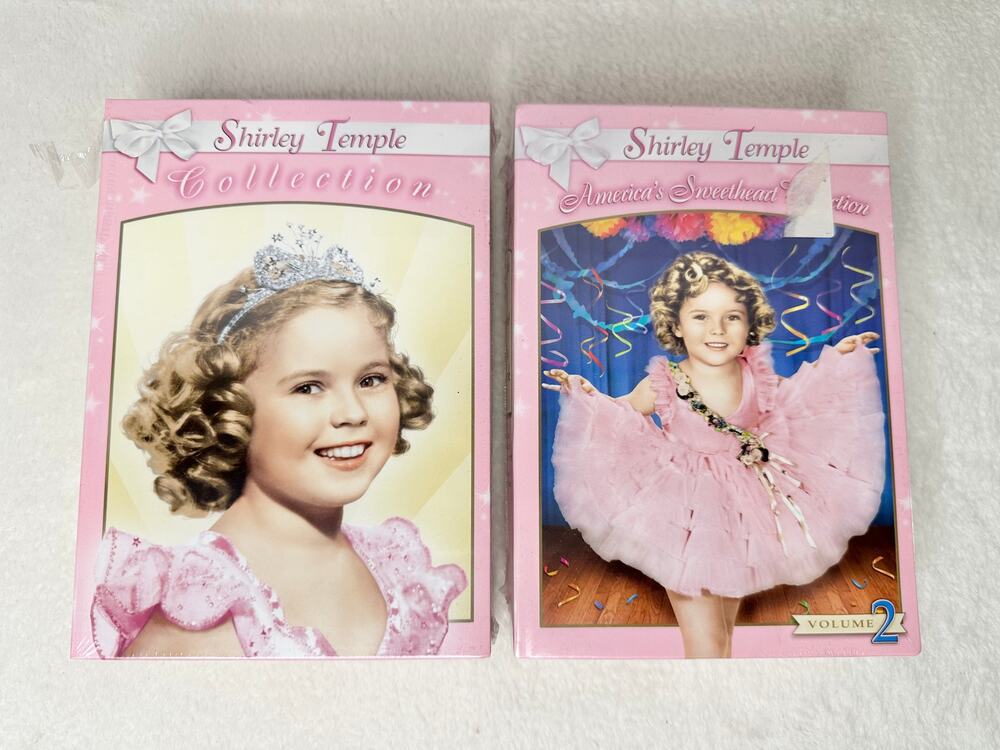 NEW Shirley Temple DVD Box Set 6 Classic Movies Old Hollywood